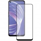 Захисне скло для Oppo A74 Full Glue (0.25 мм, 2.5D, чорне) ЛЮКС Захисне скло для Oppo A74 Full Glue (0.25 мм, 2.5D, чорне) ЛЮКС