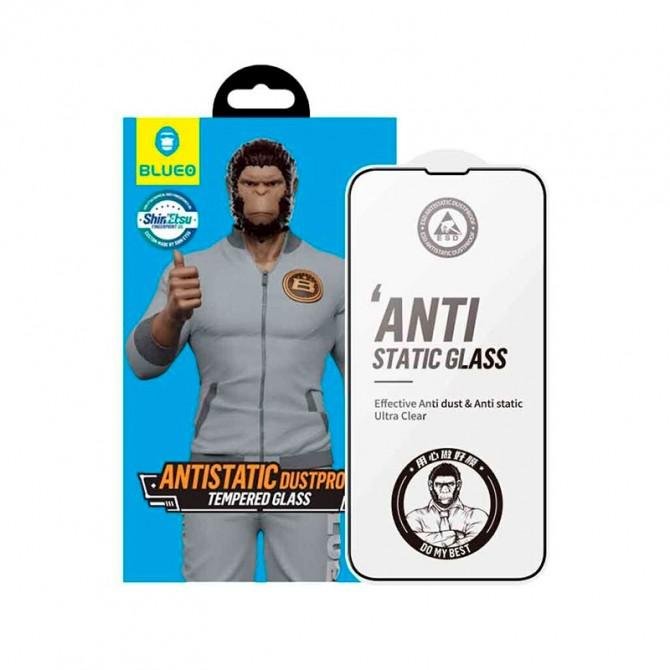 Захисне скло Blueo Full Cover HD для Apple iPhone 13 Pro / 13 / 14 (6.1") Чорний-1