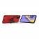 Чехол HONOR Hard Defence Series для Samsung A515 Galaxy A51 Red (с держателем)