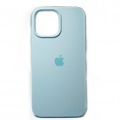 Оригинальный силиконовый чехол для iPhone 13 Pro Светло Серый FULL Оригинальный силиконовый чехол для iPhone 13 Pro Светло Серый FULL