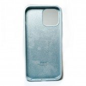 Оригинальный силиконовый чехол для iPhone 13 Pro Светло Серый FULL Оригинальный силиконовый чехол для iPhone 13 Pro Светло Серый FULL