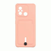 Чехол TPU Colorfull Pocket Card для Xiaomi Redmi 12C Персиковый Чехол TPU Colorfull Pocket Card для Xiaomi Redmi 12C Персиковый