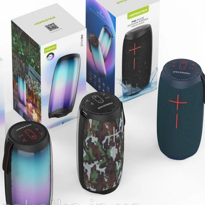 Портативна колонка Hopestar P40 Pulse Army-1