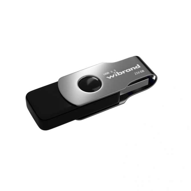 Карта пам'яті Wibrand USB 3.2 Gen1 256Gb Lizard Чорний-1