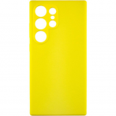 Чехол Original Soft Case Samsung Galaxy S25 Ultra Желтый FULL
