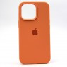 Оригинальный силиконовый чехол для iPhone 13 Pro Светло персиковый FULL