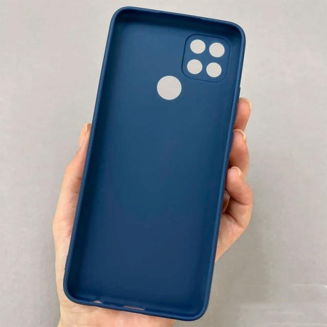 Чохол Original Soft Case Oppo A15/A15s Темно Синій FULL-1