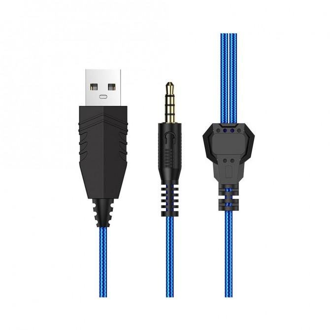 Наушники Borofone BO101 Racing Black/Blue-1