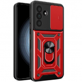 Чехол HONOR Hard Defence Series Samsung A546 Galaxy A54 5G Red (with Camshield and magnet)