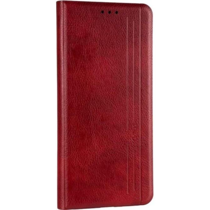 Чохол книжка Leather Gelius for Xiaomi Redmi 9a Red-1