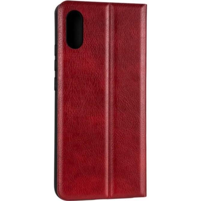 Чохол книжка Leather Gelius for Xiaomi Redmi 9a Red-2