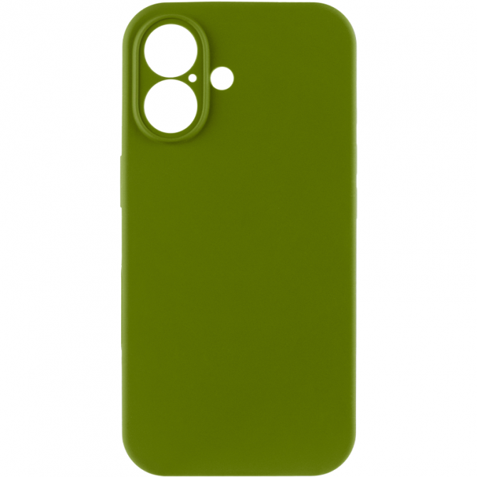 Силіконовий чохол для iPhone 17 Dark Olive FULL (NO LOGO)