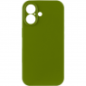 Силіконовий чохол для iPhone 17 Dark Olive FULL (NO LOGO)