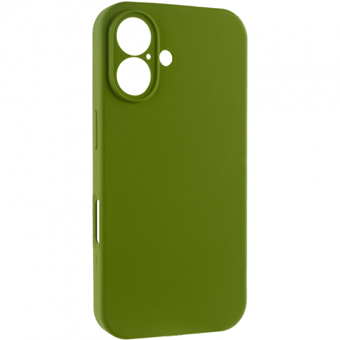 Силіконовий чохол для iPhone 17 Dark Olive FULL (NO LOGO)-1