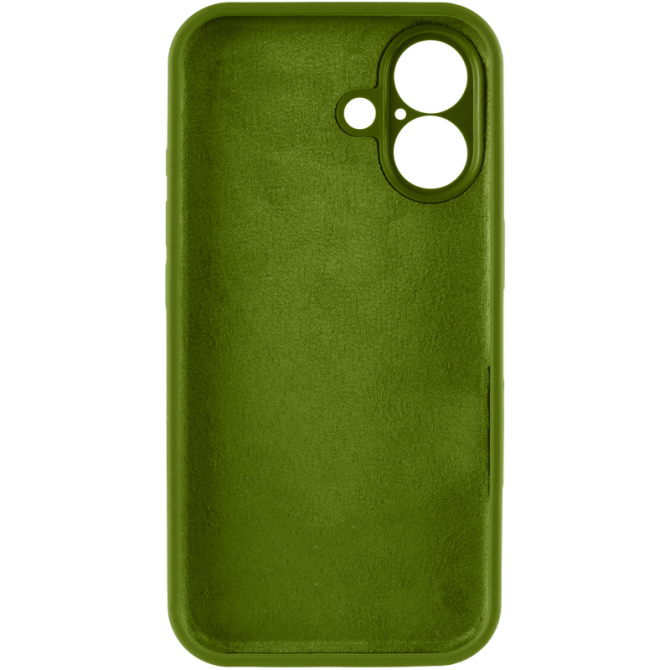 Силіконовий чохол для iPhone 17 Dark Olive FULL (NO LOGO)-2