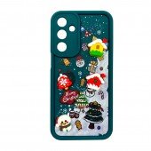 Чехол TPU Christmas Toys для Samsung Galaxy A25 5G (Green) Чехол TPU Christmas Toys для Samsung Galaxy A25 5G (Green)