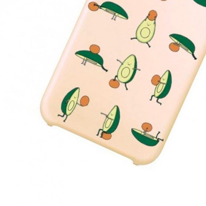 Чехол Funny Animals series для iPhone 11 Pro Max Pink Sand Avocado-2