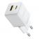 Мережевий зарядний пристрій 1USB + Type-C Baseus Palm Fast Charger 30W EU Moon White