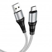 USB Кабель Hoco X50 Excellent MicroUSB Grey 1m USB Кабель Hoco X50 Excellent MicroUSB Grey 1m