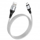 USB Кабель Hoco X50 Excellent MicroUSB Grey 1m USB Кабель Hoco X50 Excellent MicroUSB Grey 1m