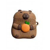 Чохол Silicone Case For Airpods Pro Animals Capybara Чохол Silicone Case For Airpods Pro Animals Capybara