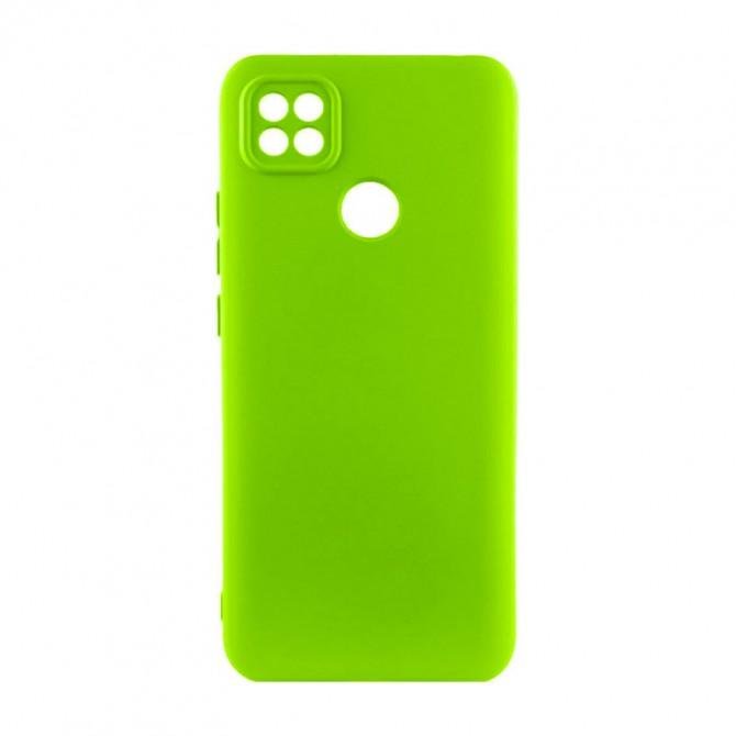 Чехол Original Soft Case Xiaomi Redmi 9c/Redmi 10A Неоново Зеленый FULL
