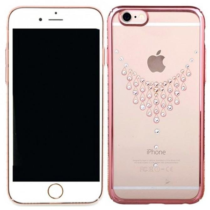 Чохол Kingxbar Diamond Series для iPhone 6 Plus Necklace Рожеве Золото