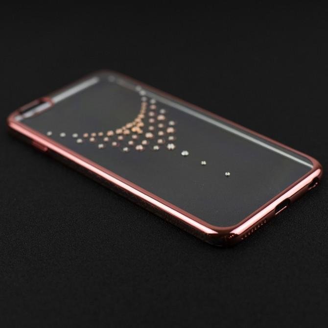 Чохол Kingxbar Diamond Series для iPhone 6 Plus Necklace Рожеве Золото-3