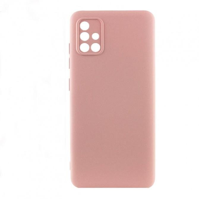Чехол Original Soft Case Samsung A715 Galaxy A71 Бежевый FULL