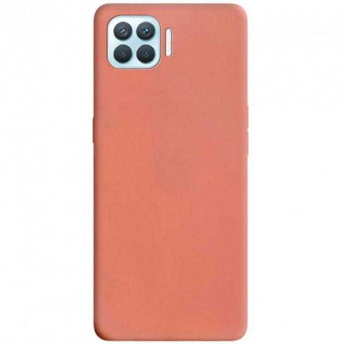 Силіконовий чохол Candy для Oppo A73 Рожеве Золото