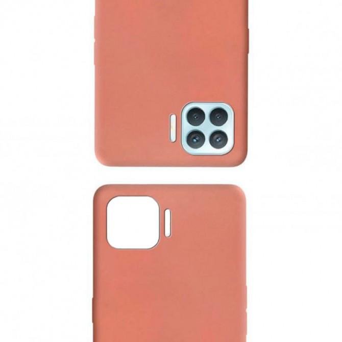 Силіконовий чохол Candy для Oppo A73 Рожеве Золото-1