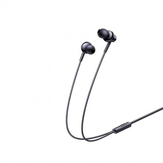 Наушники Baseus HZ11 Black with mic + button call answering + volume control-1