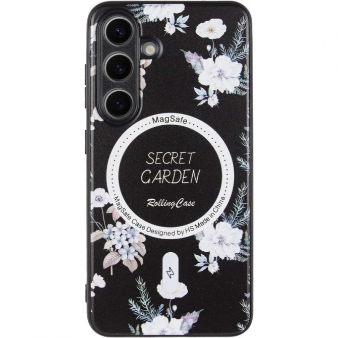 Чохол TPU+PC Secret Garden для Samsung Galaxy A56 Black