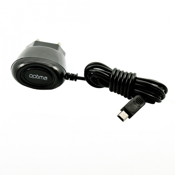 Сетевое зарядное устройство Optima V3 (Mini USB) 500mAh