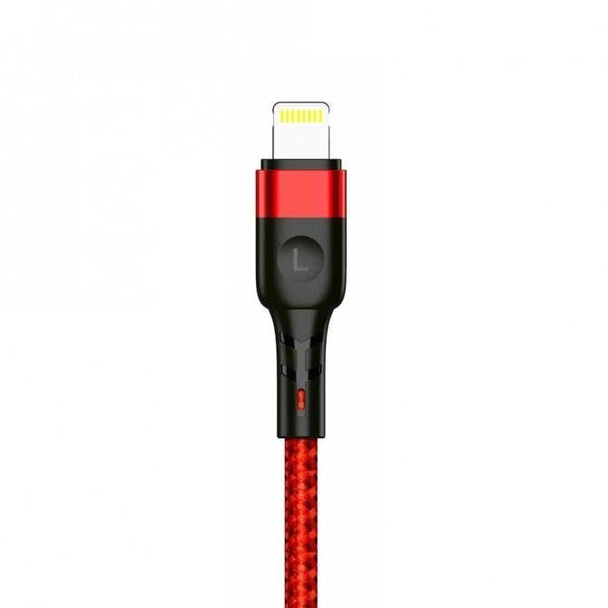 Кабель Jellico A4 Lightning 1m Red-1