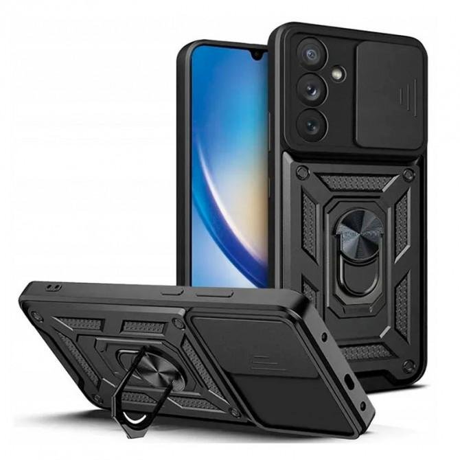 HONOR Hard Defence Series Samsung A566 Galaxy A56 5G Black (with Camshield and magnet)