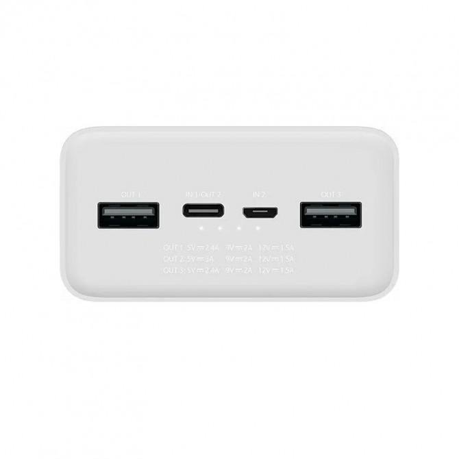 Xiaomi Mi Power Bank 3 30000 mAh USB-C 24W Fast Charge White (PB3018ZM)-1