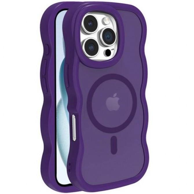 Чохол TPU+PC Undine with MagSafe для Apple iPhone 16 Pro Max (6.1") Purple