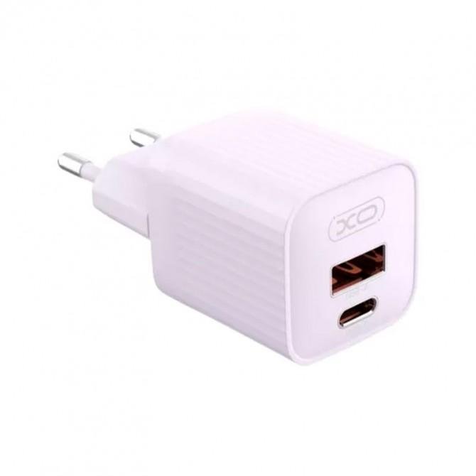МЗП XO L147 20W/USB-C + USB-A Purple