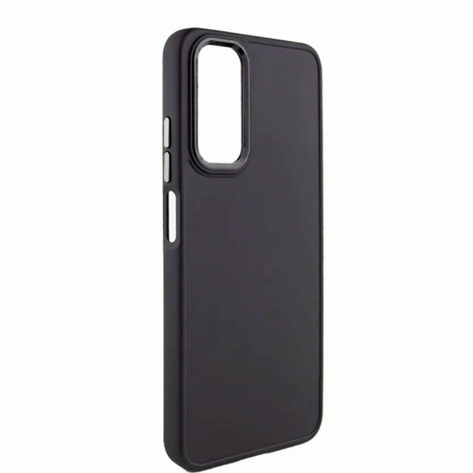 TPU чехол Bonbon Metal Style для Samsung Galaxy A14 4G/5G Черный