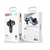 ФМ Модулятор XO BCC-02  3.1A/2 USB Black