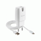 СЗУ 1USB WALKER WH-21 + Lightning Cable White
