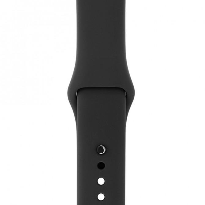 Ремінець для Apple Watch 38/40mm Sport Band Чорний-2