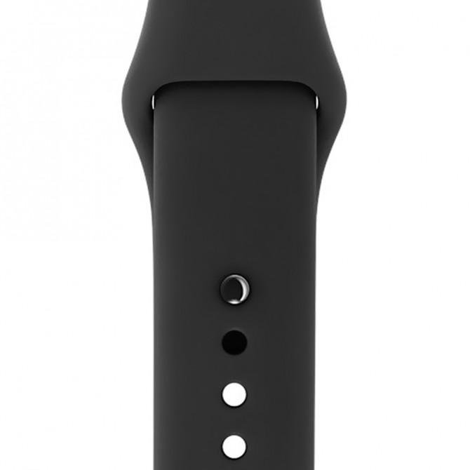 Ремінець для Apple Watch 38/40mm Sport Band Чорний-3