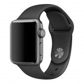 Ремінець для Apple Watch 38/40mm Sport Band Глибокий Чорний Ремінець для Apple Watch 38/40mm Sport Band Глибокий Чорний