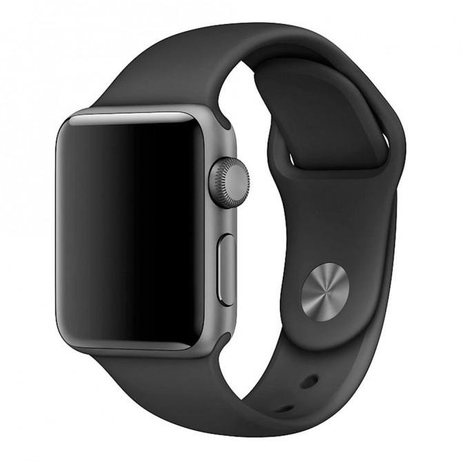 Ремешок для Apple Watch 38/40mm Sport Band Глубокий Чёрный