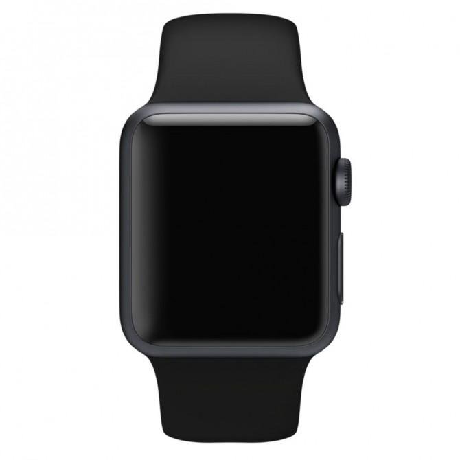 Ремешок для Apple Watch 38/40mm Sport Band Глубокий Чёрный-1