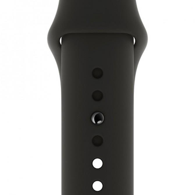 Ремінець для Apple Watch 42/44mm Sport Band Чорний-3