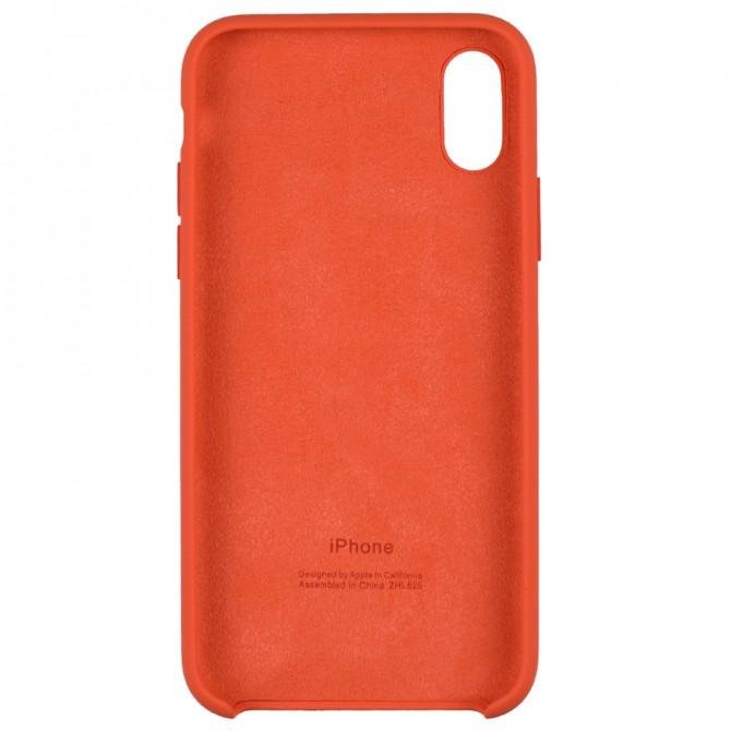 Чехол Soft Case для iPhone X Orange-2