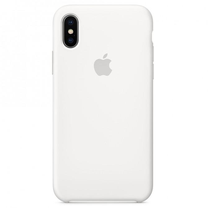 Чохол Soft Case для iPhone X Білий-1